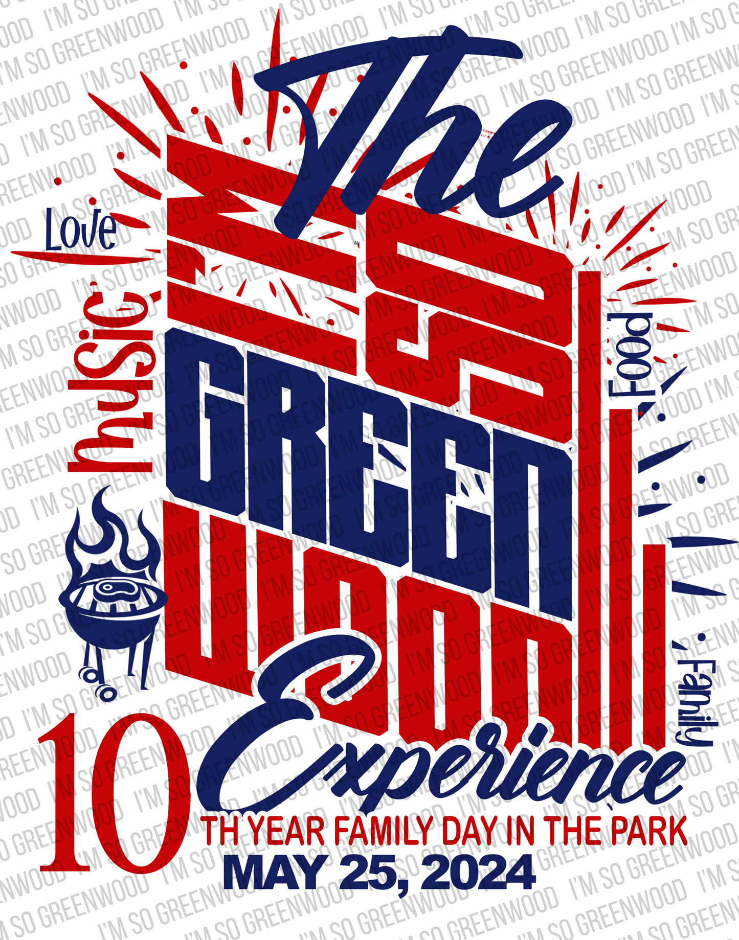 2024 “I’m So Greenwood” Family Day T-Shirt